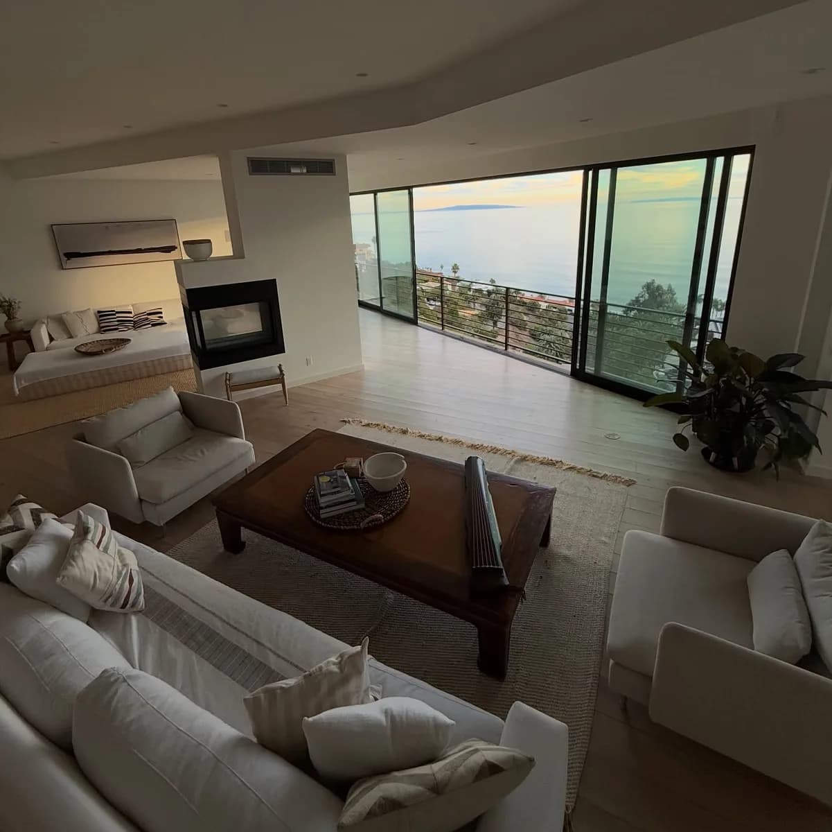 Modern room cleaned with attention to every detail